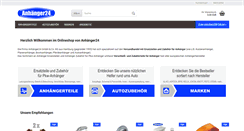 Desktop Screenshot of anhaenger24.de